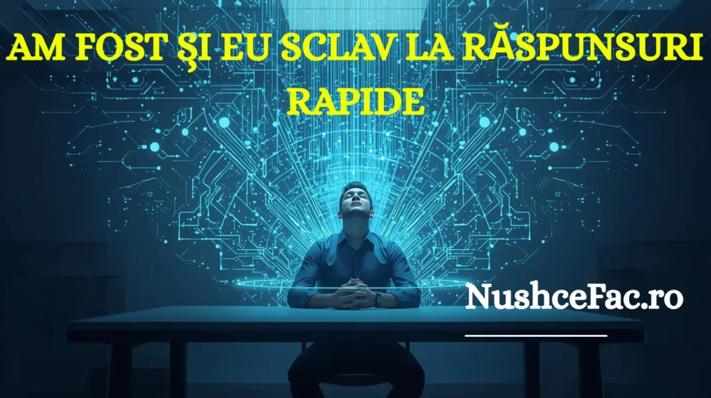 NushCeFac manifesto: mușchi mental, nu dependență AI, gândire proprie, transformare autentică