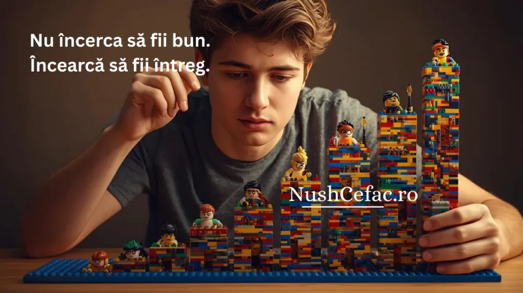 Nu sunt bun la nimic și învăț să îmi văd valoarea în combinația de abilități